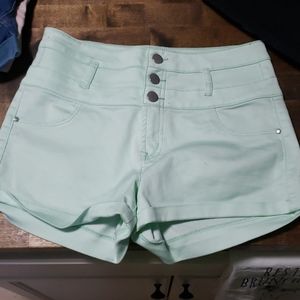 high rise shorts